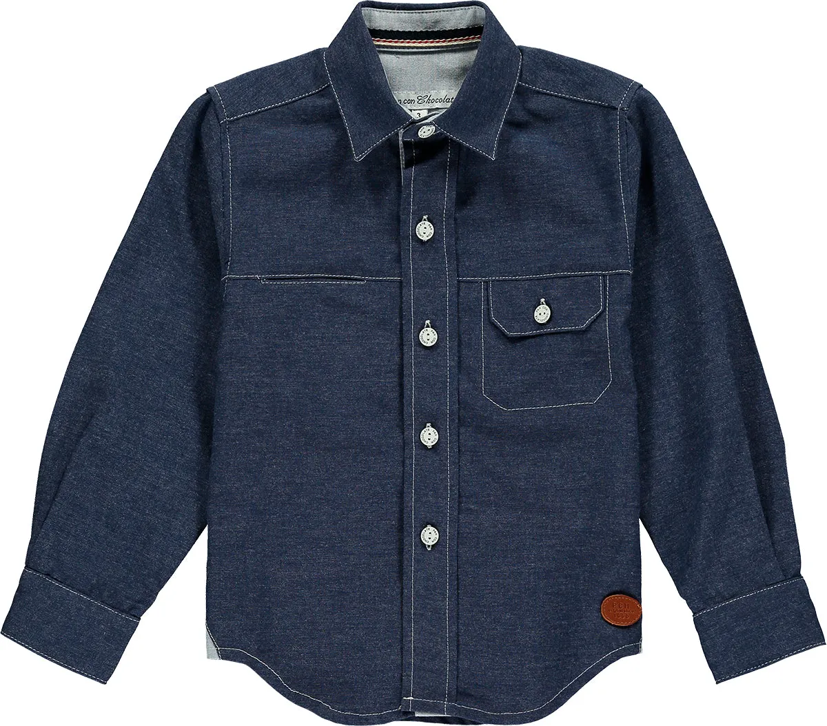 Blue Denim Boys Shirt
