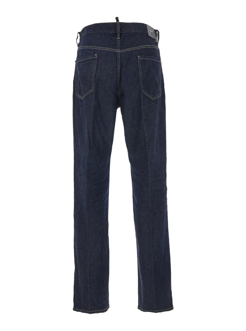Blue Five Pockets Jeans