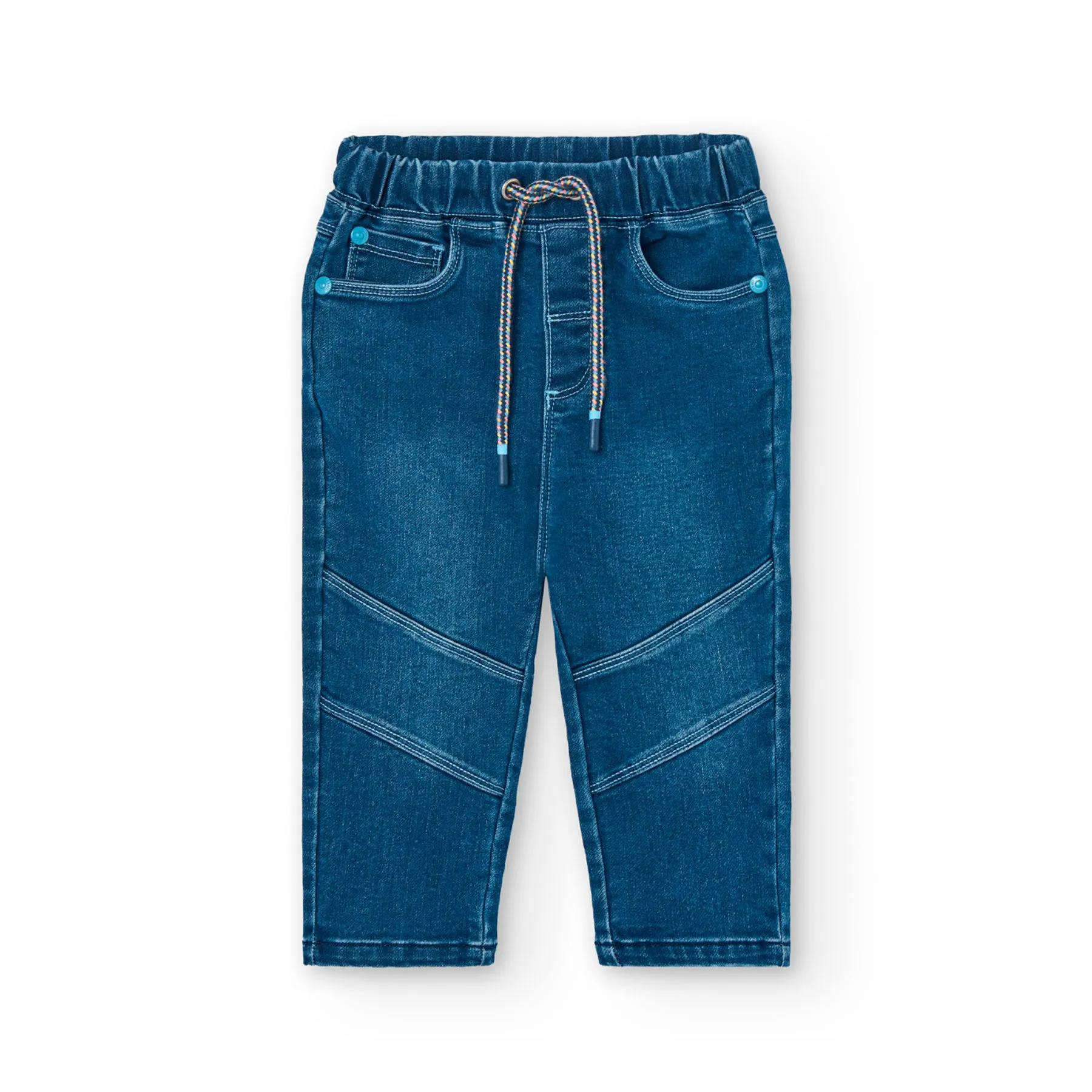 Boboli Blue Stretch Jeans