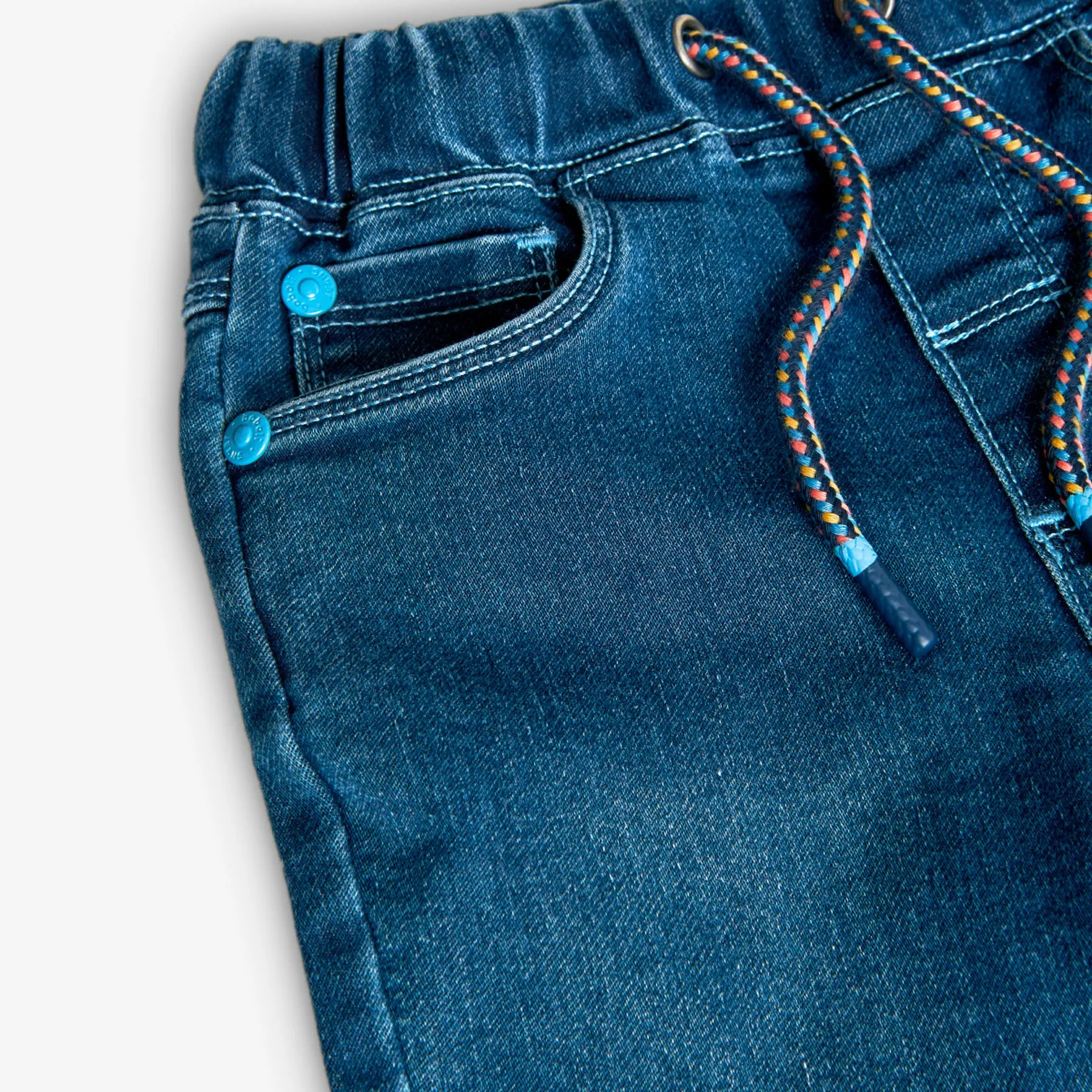Boboli Blue Stretch Jeans