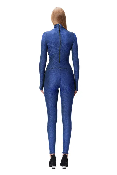 BODYSUIT MONOSKIN TOTAL GLITTER BLUE
