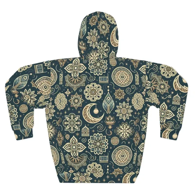 Bold Geometric Unisex Pullover Hoodie