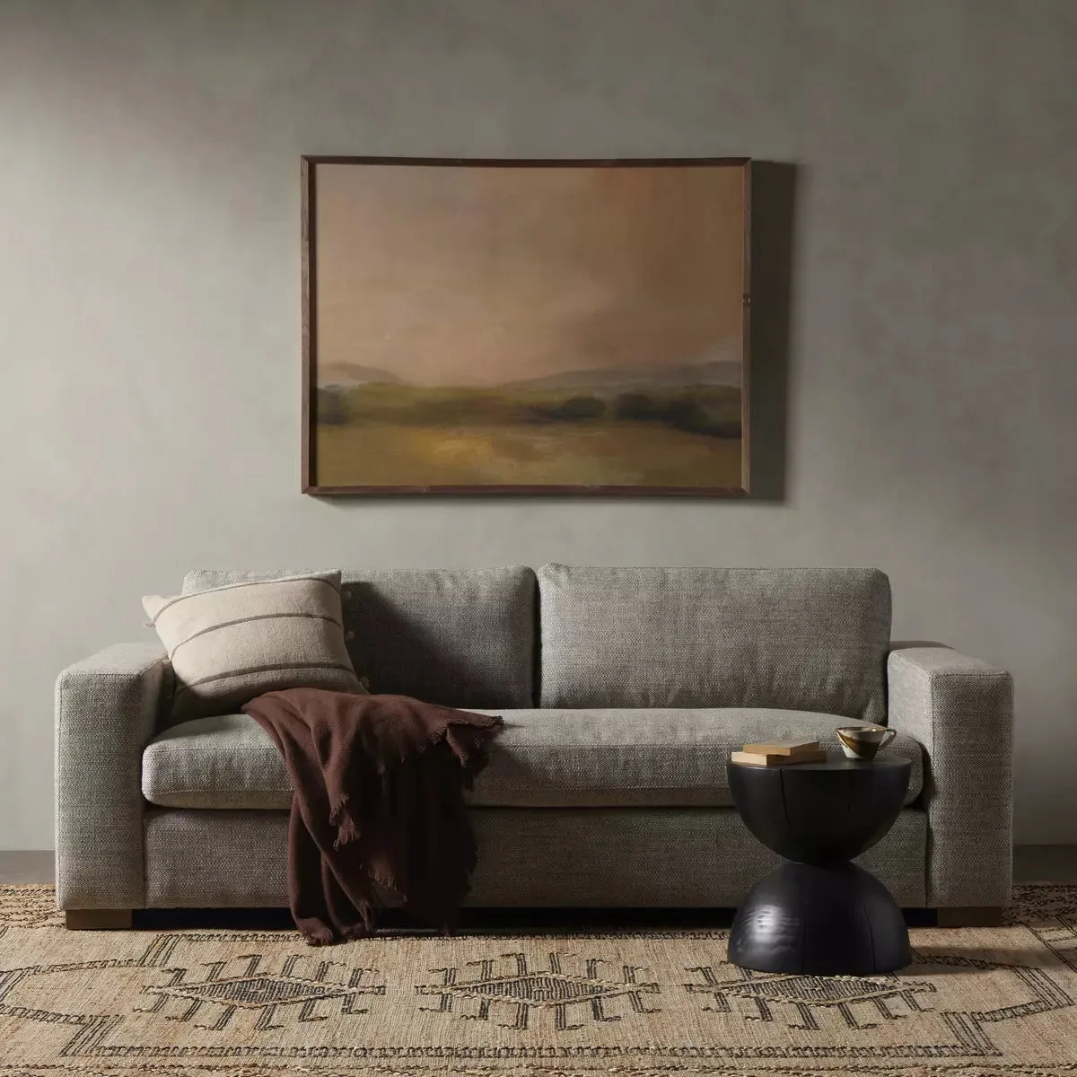 Boone Sofa 86 - Thames Coal