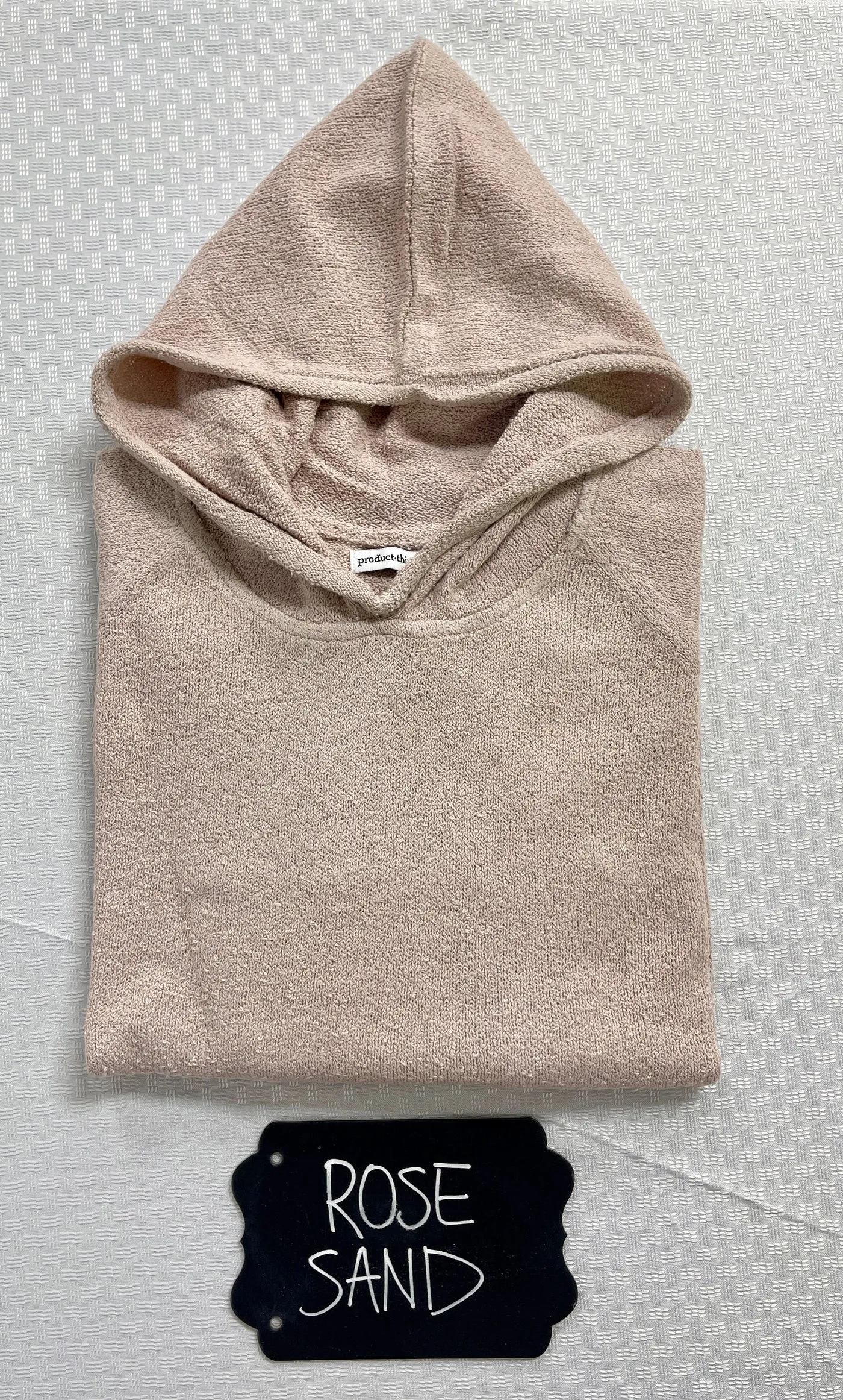 Boucle Hoodie Sweater
