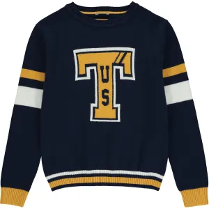 Boys  Blue Knitted Jumper