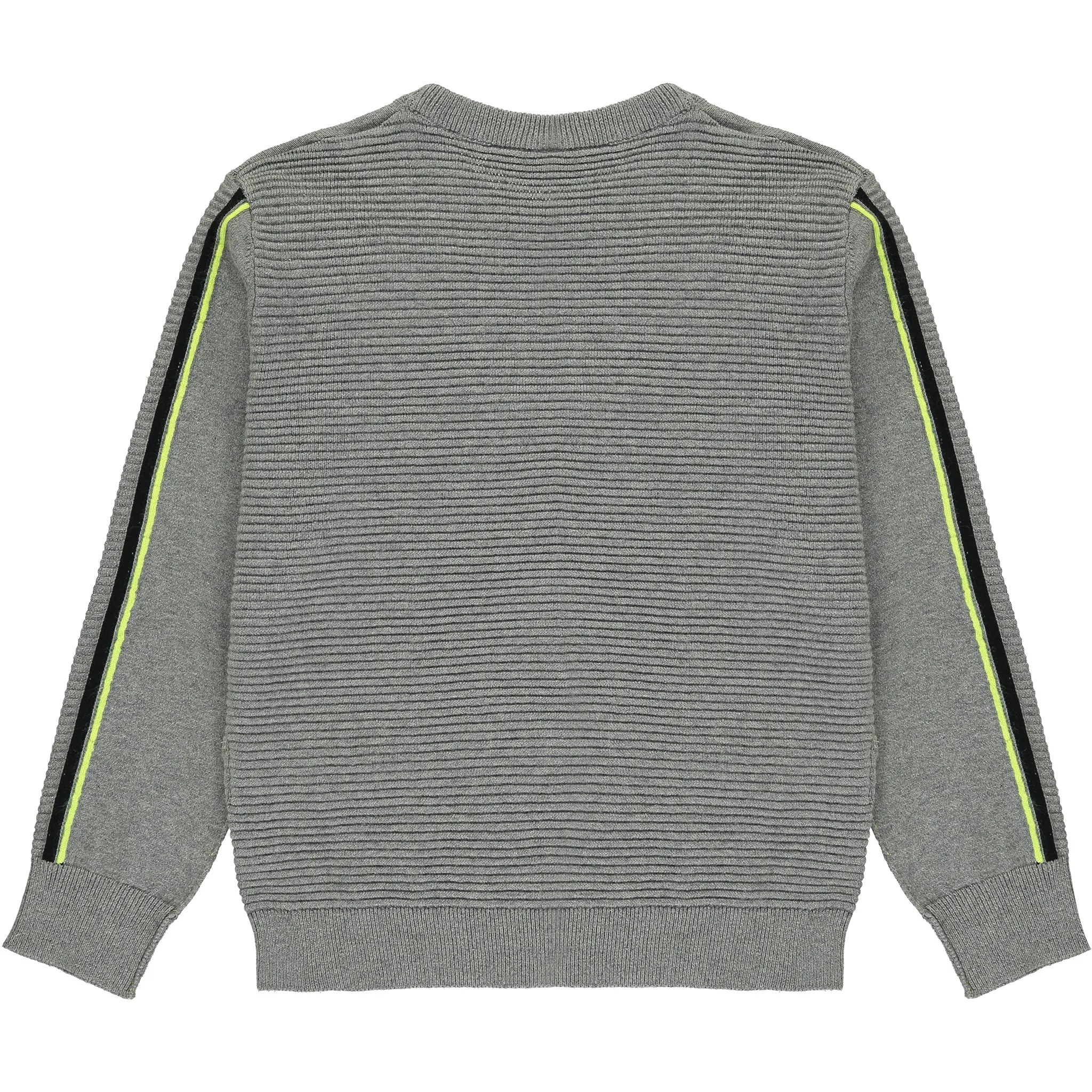 Boys Grey Cotton Jumper