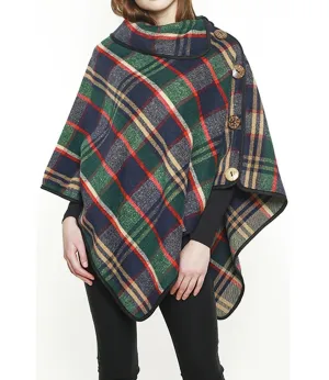 Buttons Soft Poncho