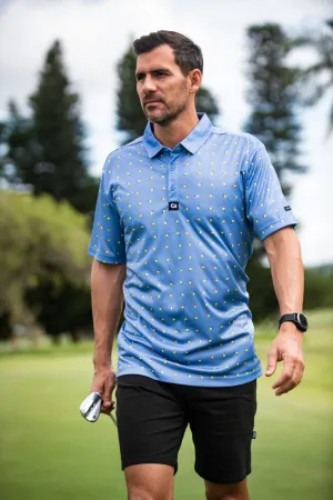 CA Premium Golf Shirt | Blue Carnival Hats