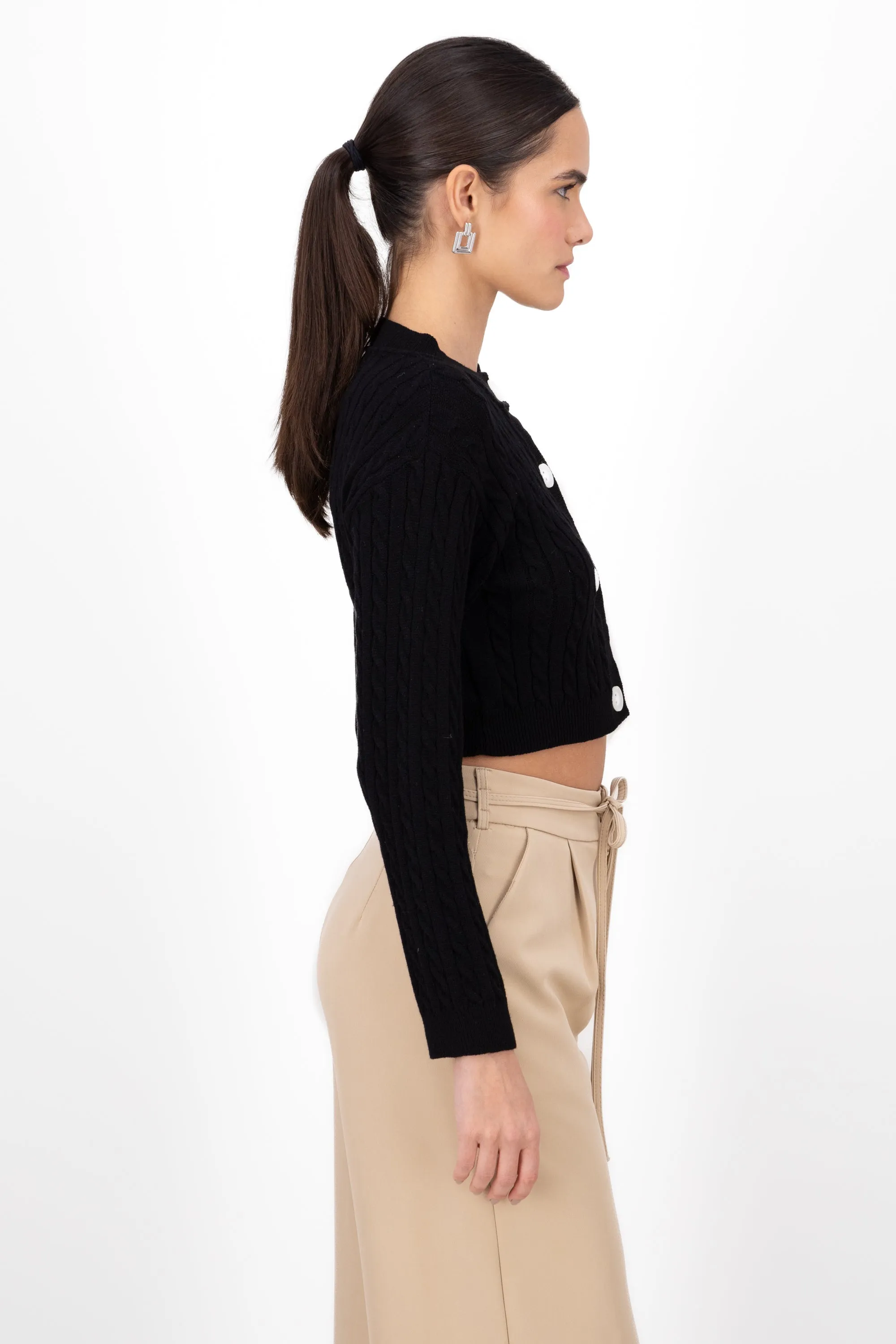 Cardigan Botones Contraste Hypsters