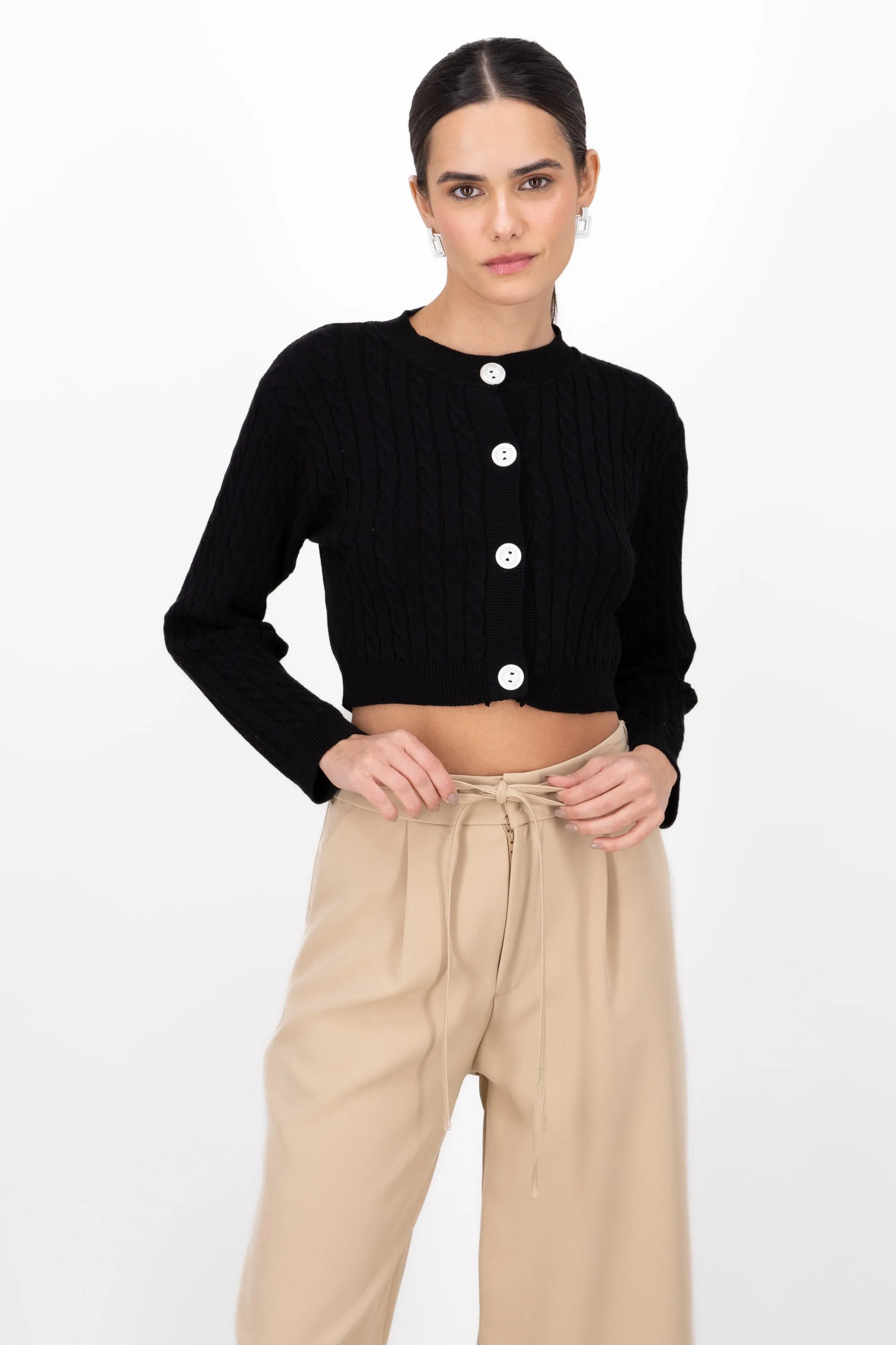 Cardigan Botones Contraste Hypsters