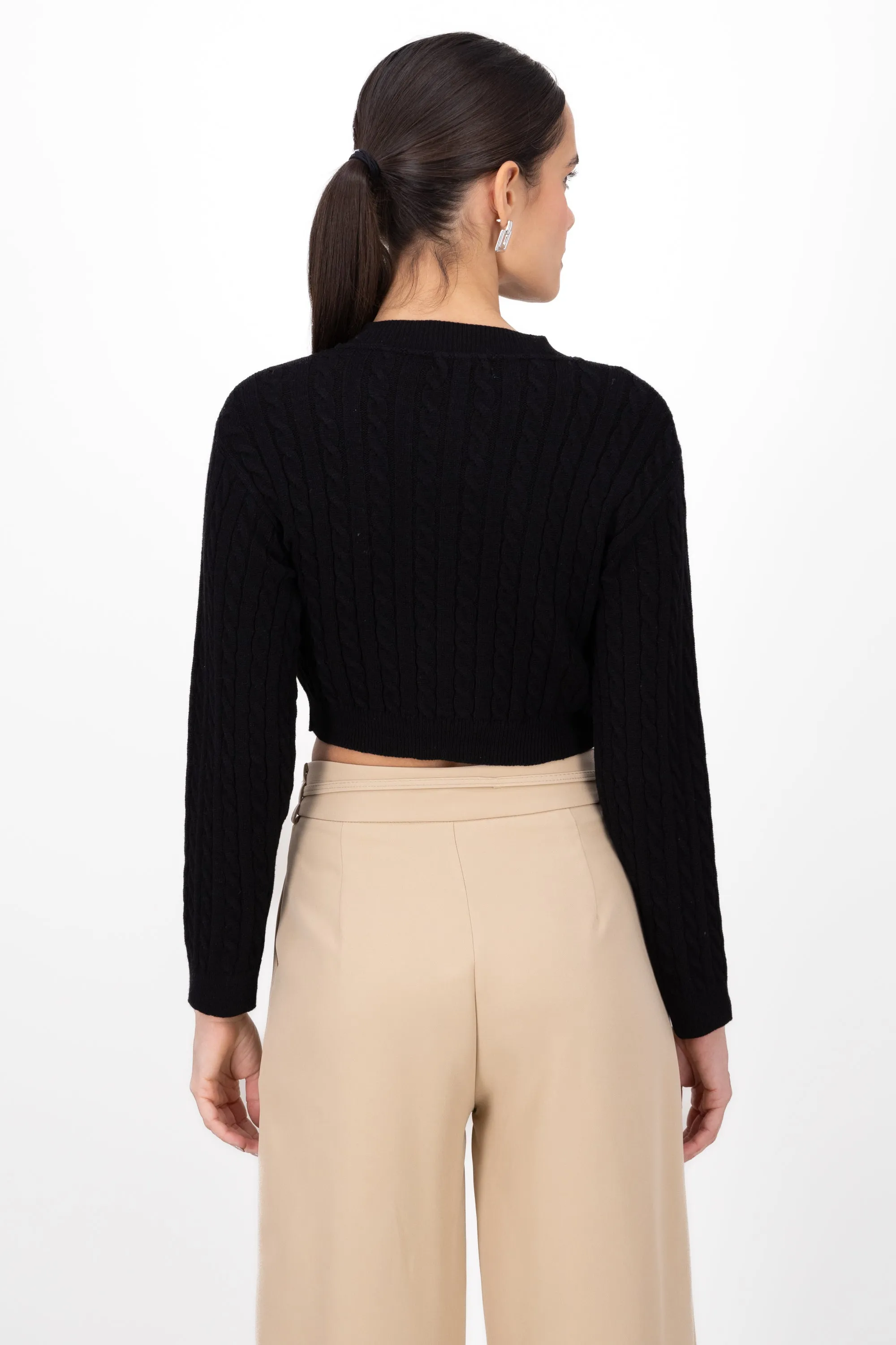 Cardigan Botones Contraste Hypsters