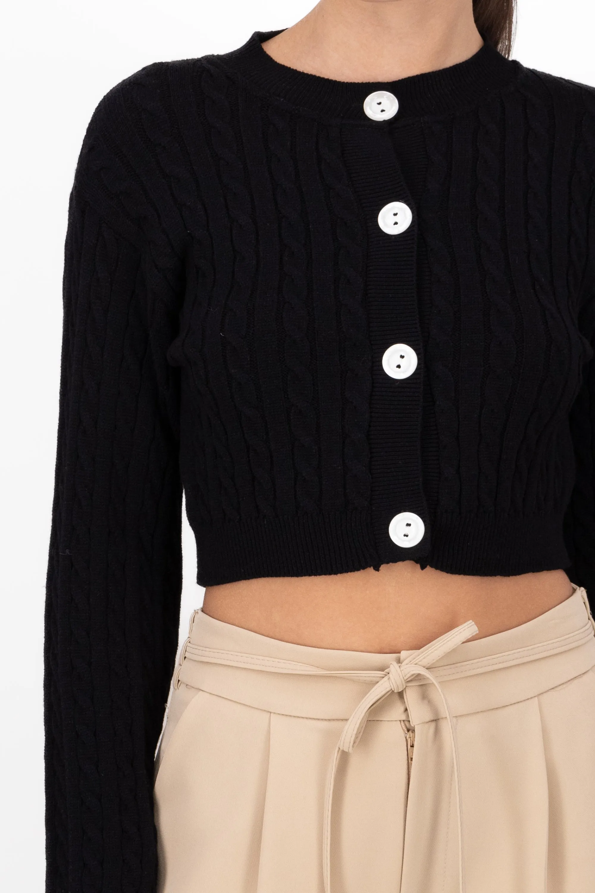 Cardigan Botones Contraste Hypsters