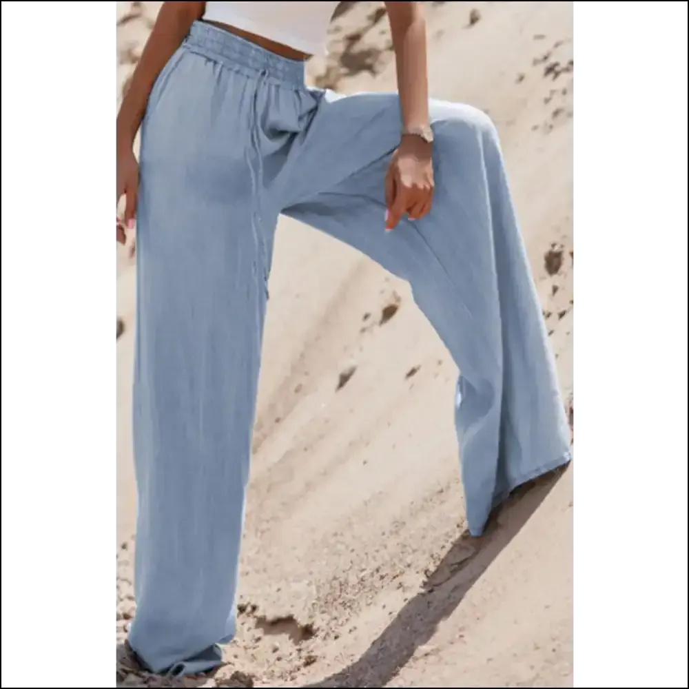 Chic Drawstring Wide Leg Jeans: Because who Needs a Tux for Comfort? 😜
