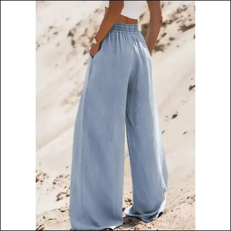 Chic Drawstring Wide Leg Jeans: Because who Needs a Tux for Comfort? 😜