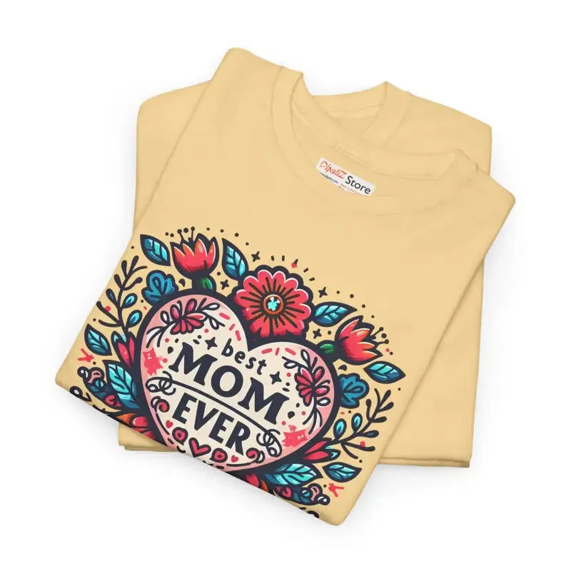 Chic Unisex Heavy Cotton Tee Celebrates Best Moms