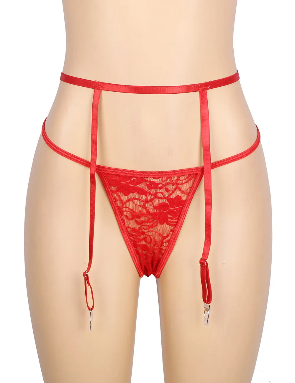 Christmas Egypt Sexy Floral Babydoll with Garter Belt