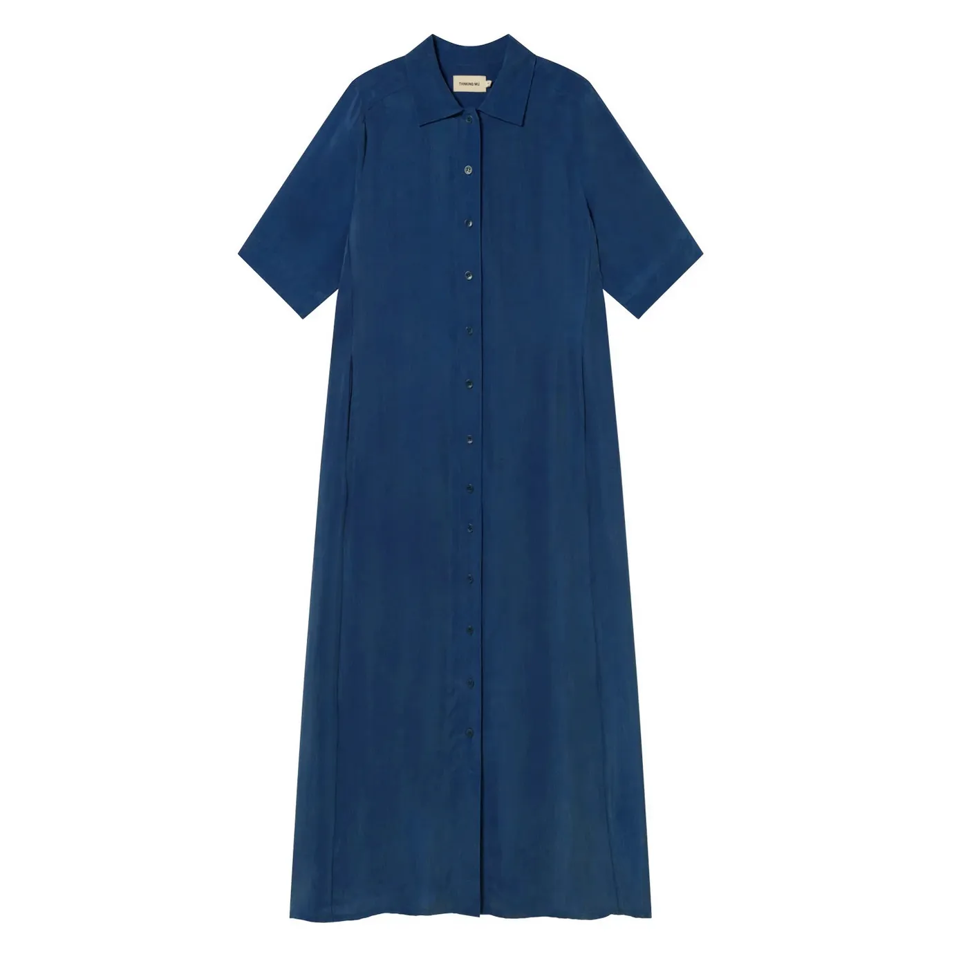 cobalt cupro gianna dress