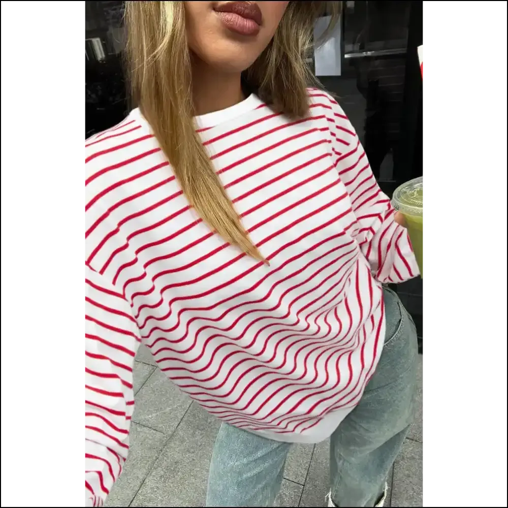 Coffee Striped Cozy: Needful Things' Vibe  Sweatshirt ☕