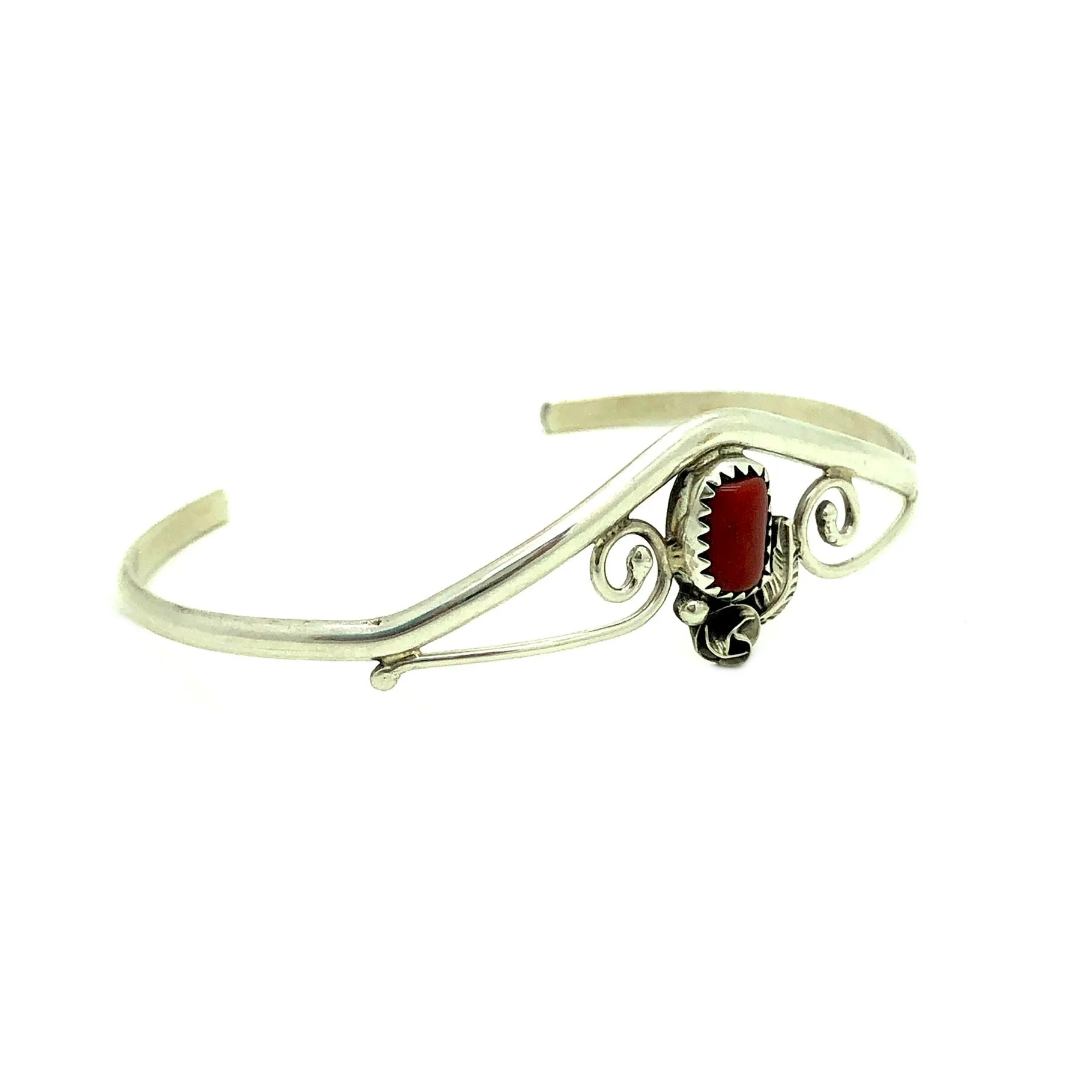Coral Feather Bracelet