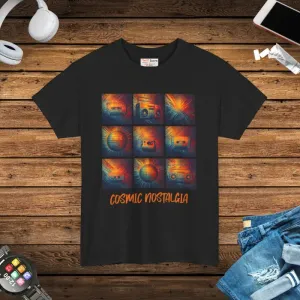 Cosmic Nostalgia Unisex Heavy Tee Retro Vibe