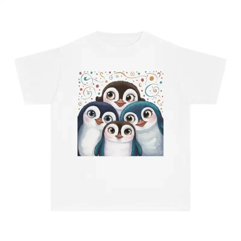 Cozy Three Penguins Tee with Kids Waddle Style
