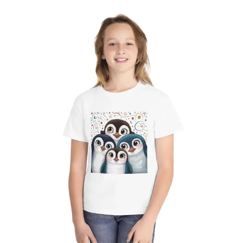 Cozy Three Penguins Tee with Kids Waddle Style