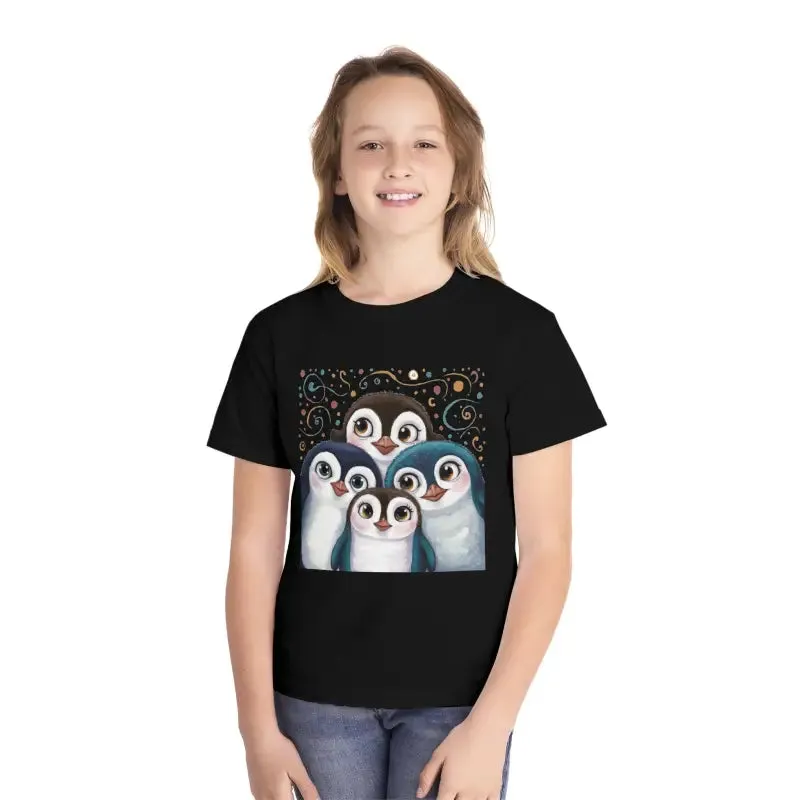 Cozy Three Penguins Tee with Kids Waddle Style
