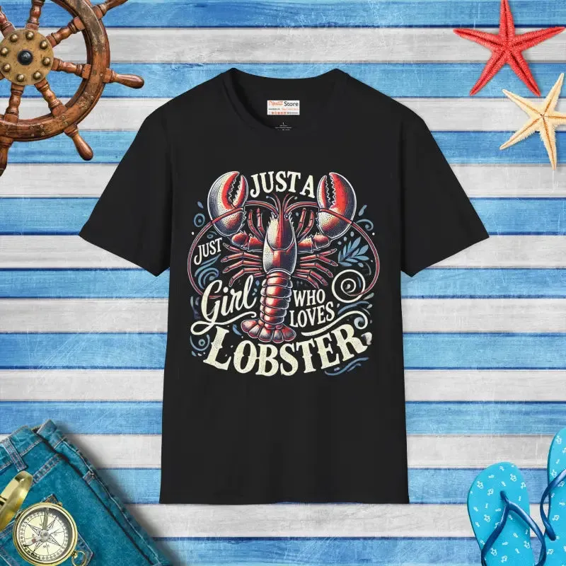 Cozy Unisex Softstyle Tee for Lobster Love