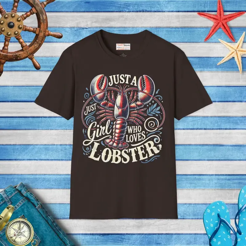 Cozy Unisex Softstyle Tee for Lobster Love