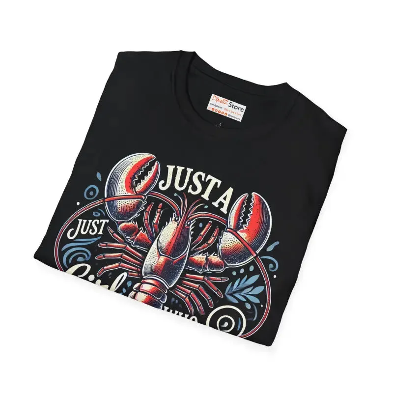 Cozy Unisex Softstyle Tee for Lobster Love