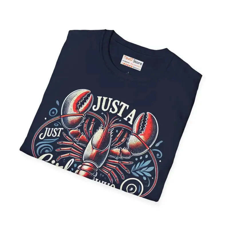 Cozy Unisex Softstyle Tee for Lobster Love