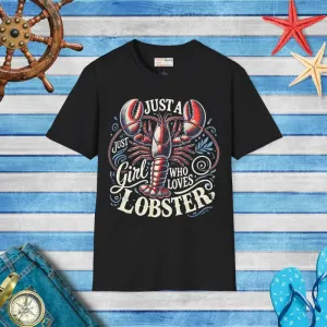 Cozy Unisex Softstyle Tee for Lobster Love