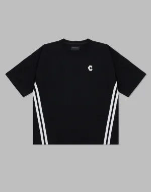 CRONOS 2LINE BACK LOGO OVERSIZE T-SHIRTS