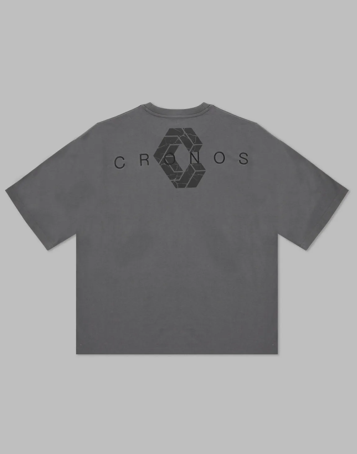 CRONOS 2LINE BACK LOGO OVERSIZE T-SHIRTS