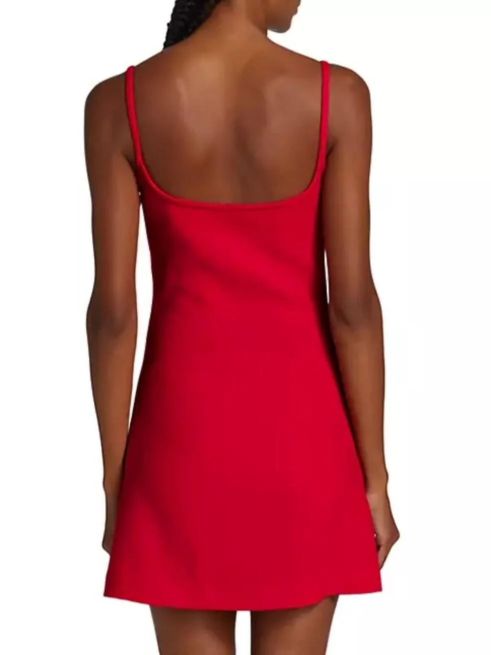 Crystal Bow & Cut-Out Minidress
