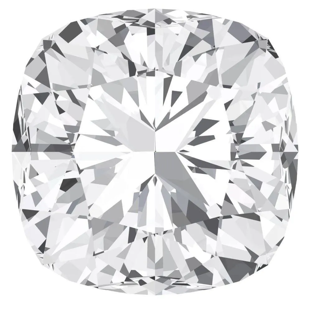 Cushion FAB Lab-Grown White Sapphire Gems