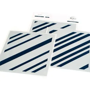 Dainty Plaid Stencil Set 161822 Pinkfresh