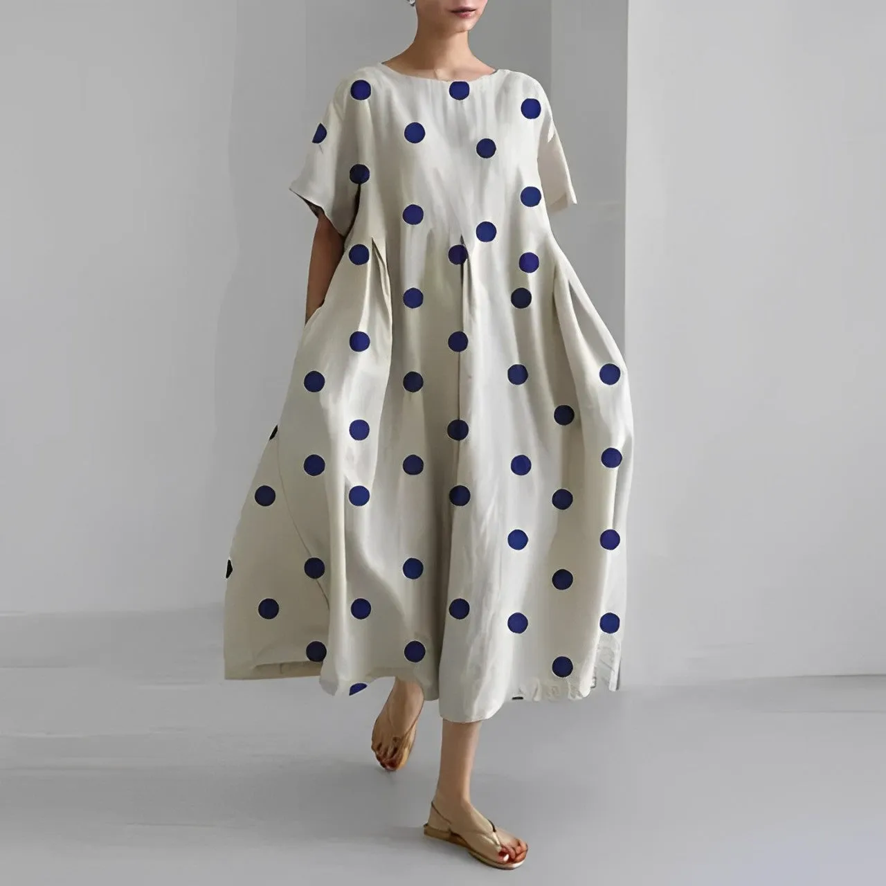 Daisy - Retro Big Swing Loose Maxi Dress