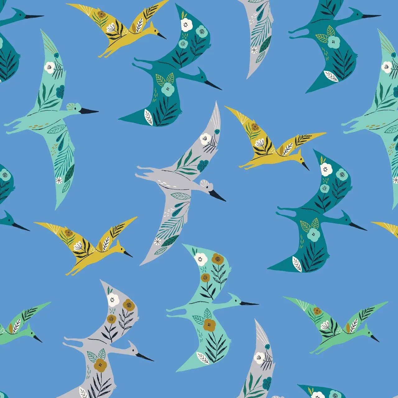 Dashwood Studio - Roar - Pterodactyl - Blue