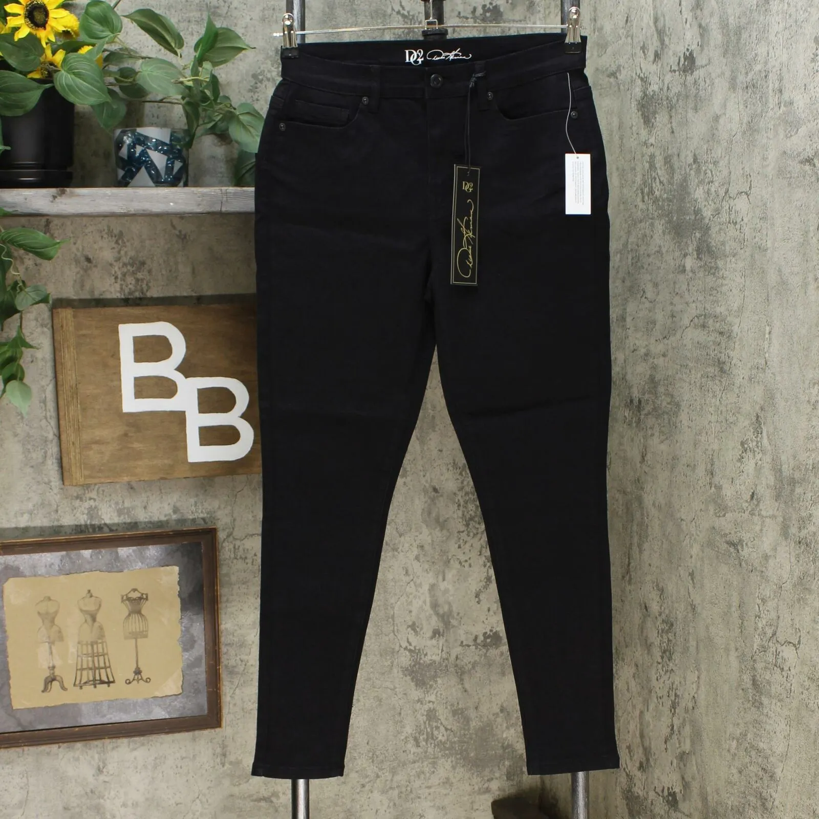DG2 by Diane Gilman Women's Denim Virtual Stretch Ultra Skinny Jeans