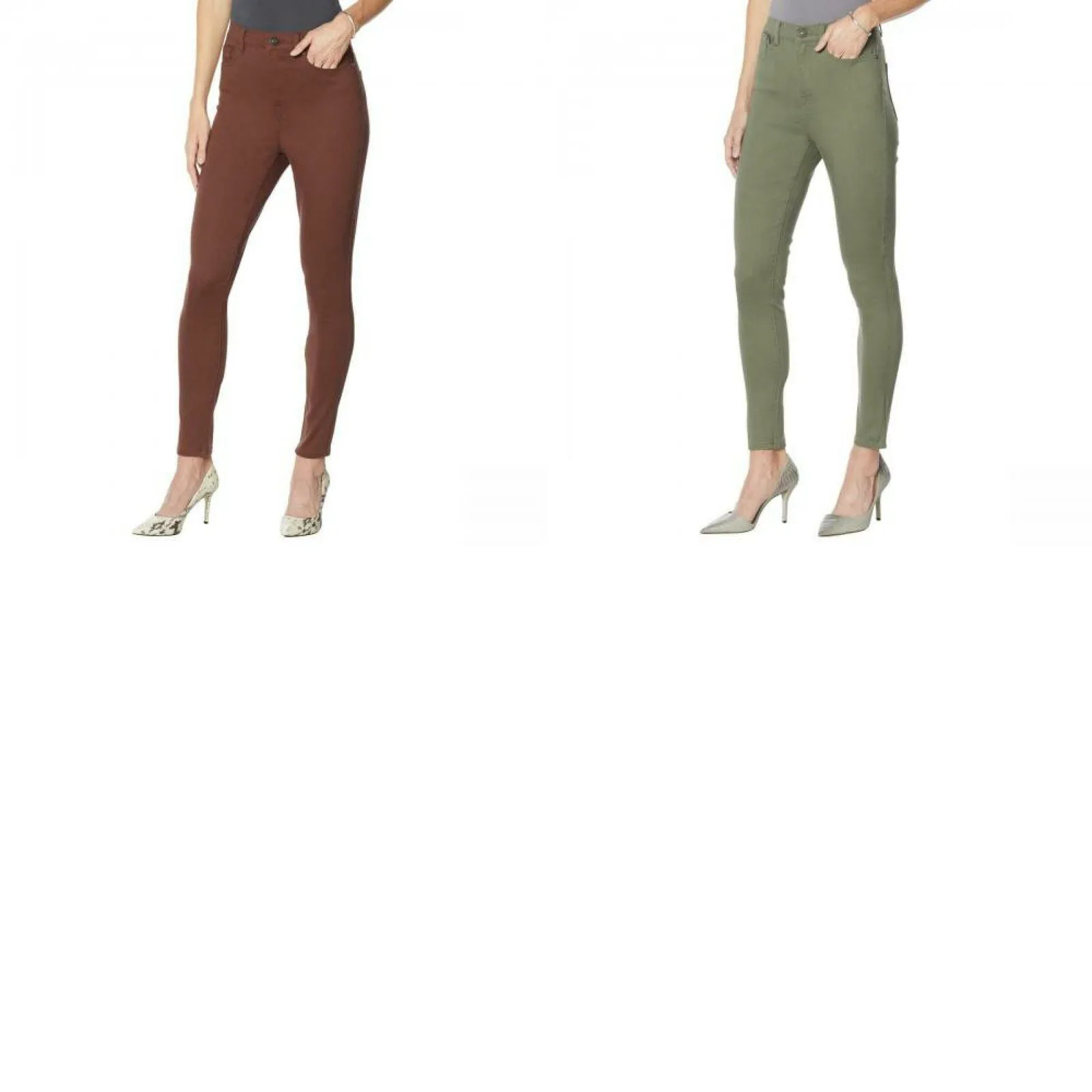 DG2 by Diane Gilman Women's Petite Virtual Stretch Ultra Skinny Jeans