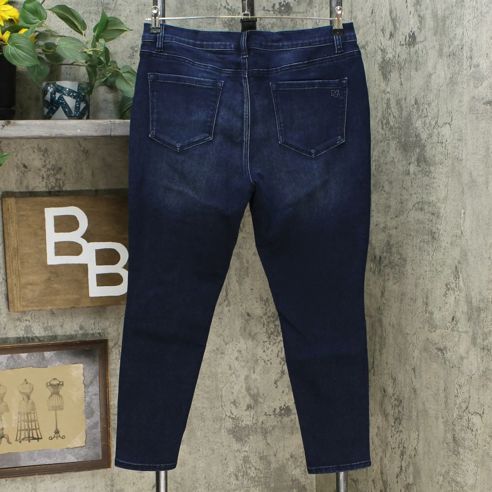 DG2 by Diane Gilman Women's Petite Virtual Stretch Ultra Skinny Jeans