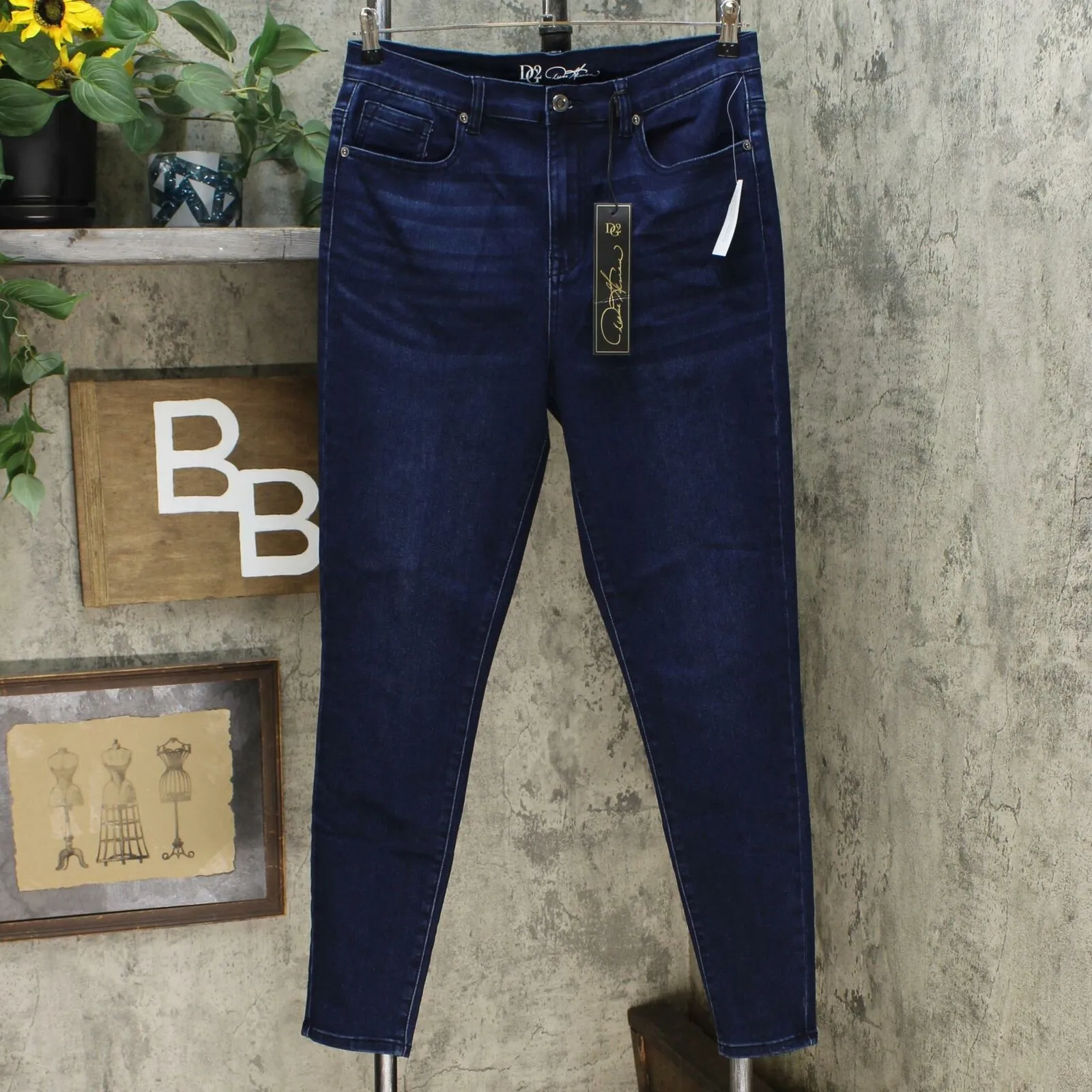DG2 by Diane Gilman Women's Tall Ultra Skinny Jeans