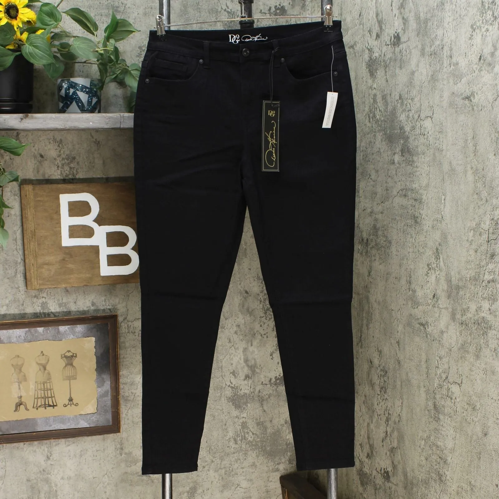 DG2 by Diane Gilman Women's Virtual Stretch Ultra Skinny Jeans
