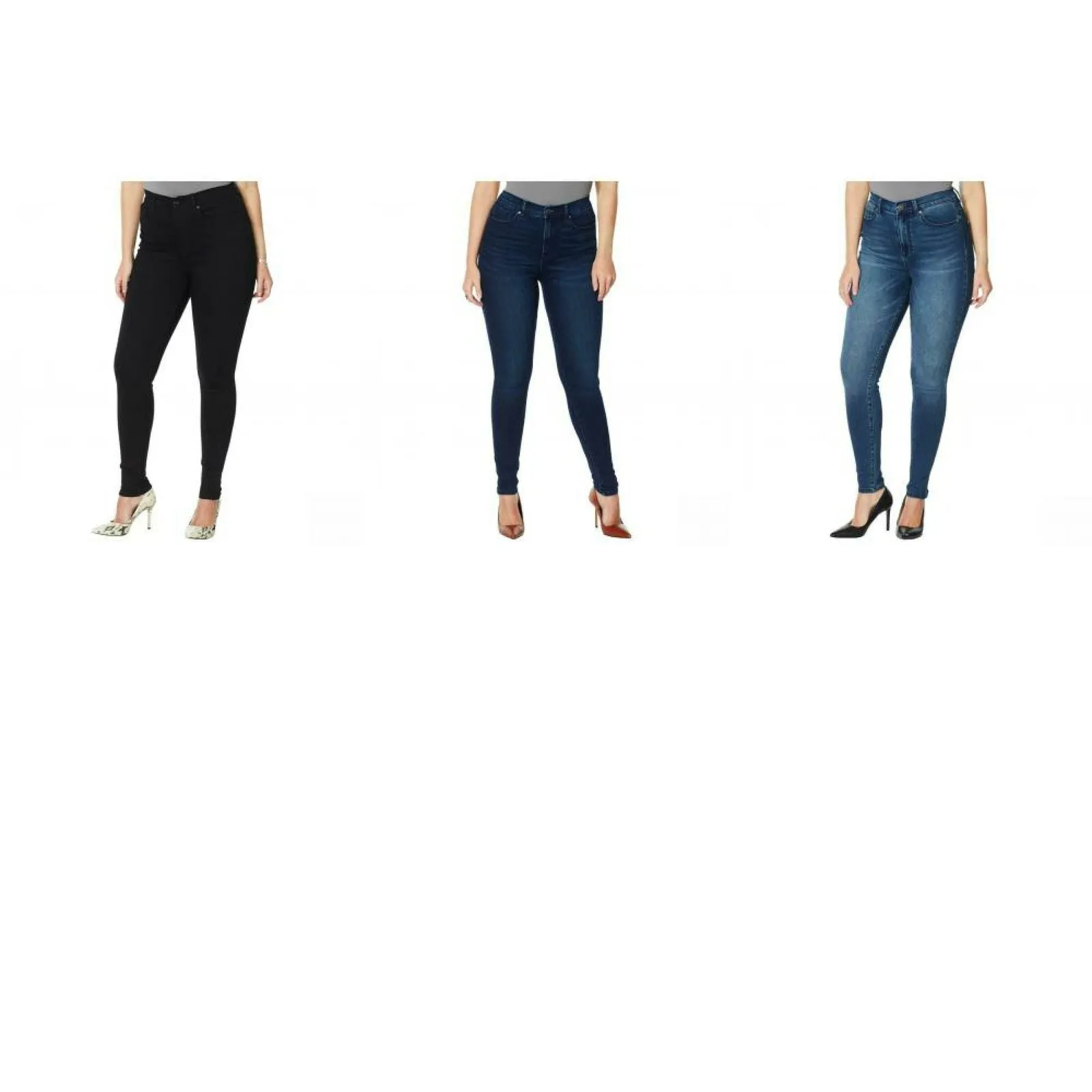 DG2 by Diane Gilman Women's Virtual Stretch Ultra Skinny Jeans