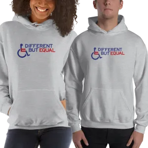 Different but Equal (Disability Equality Logo) Design 2 Hoodie