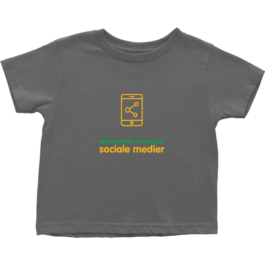 Don't Post me Toddler T-Shirts (Danish)