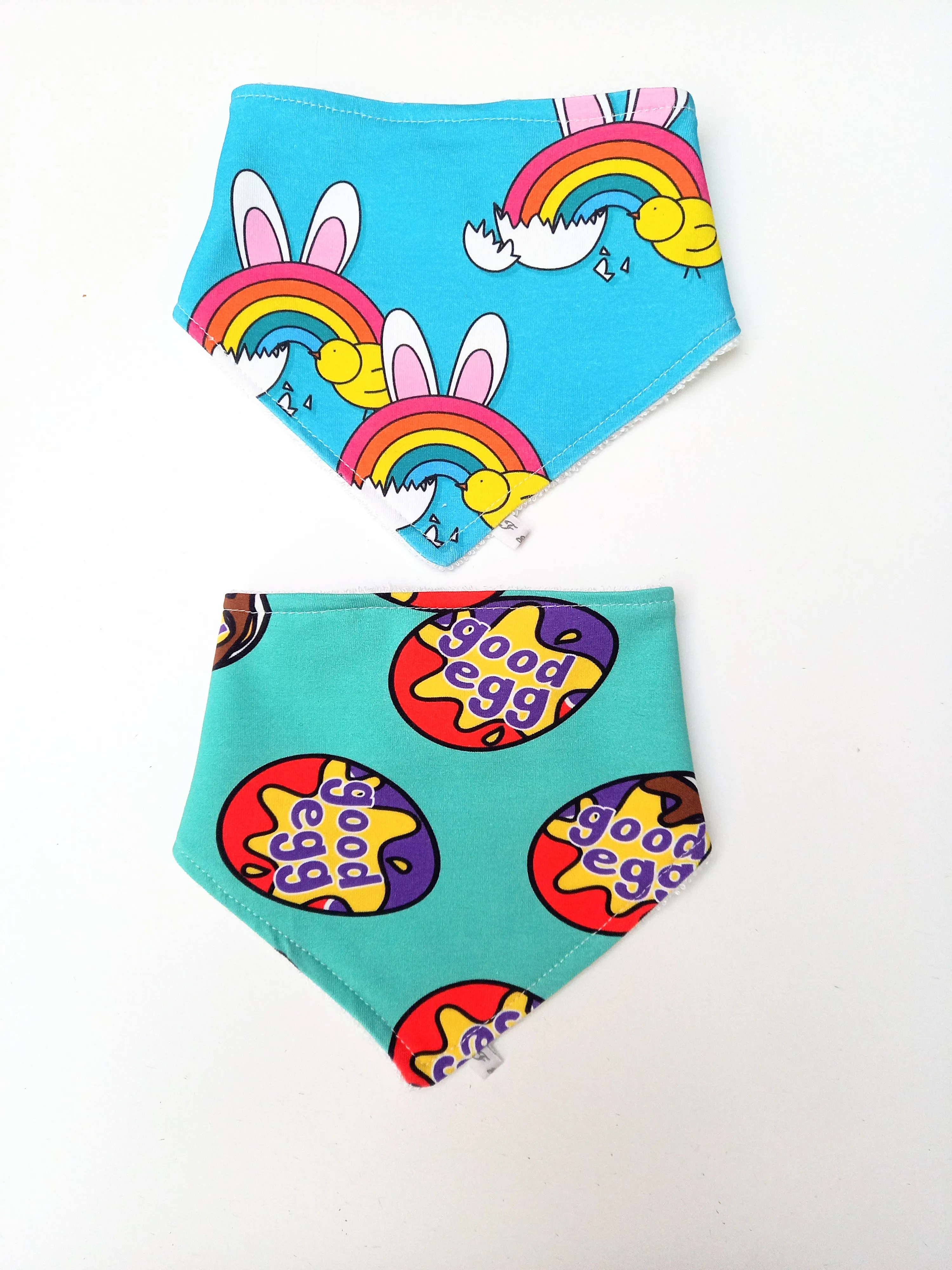 Easter Good Egg Dribble Bib - Bamboo Lined