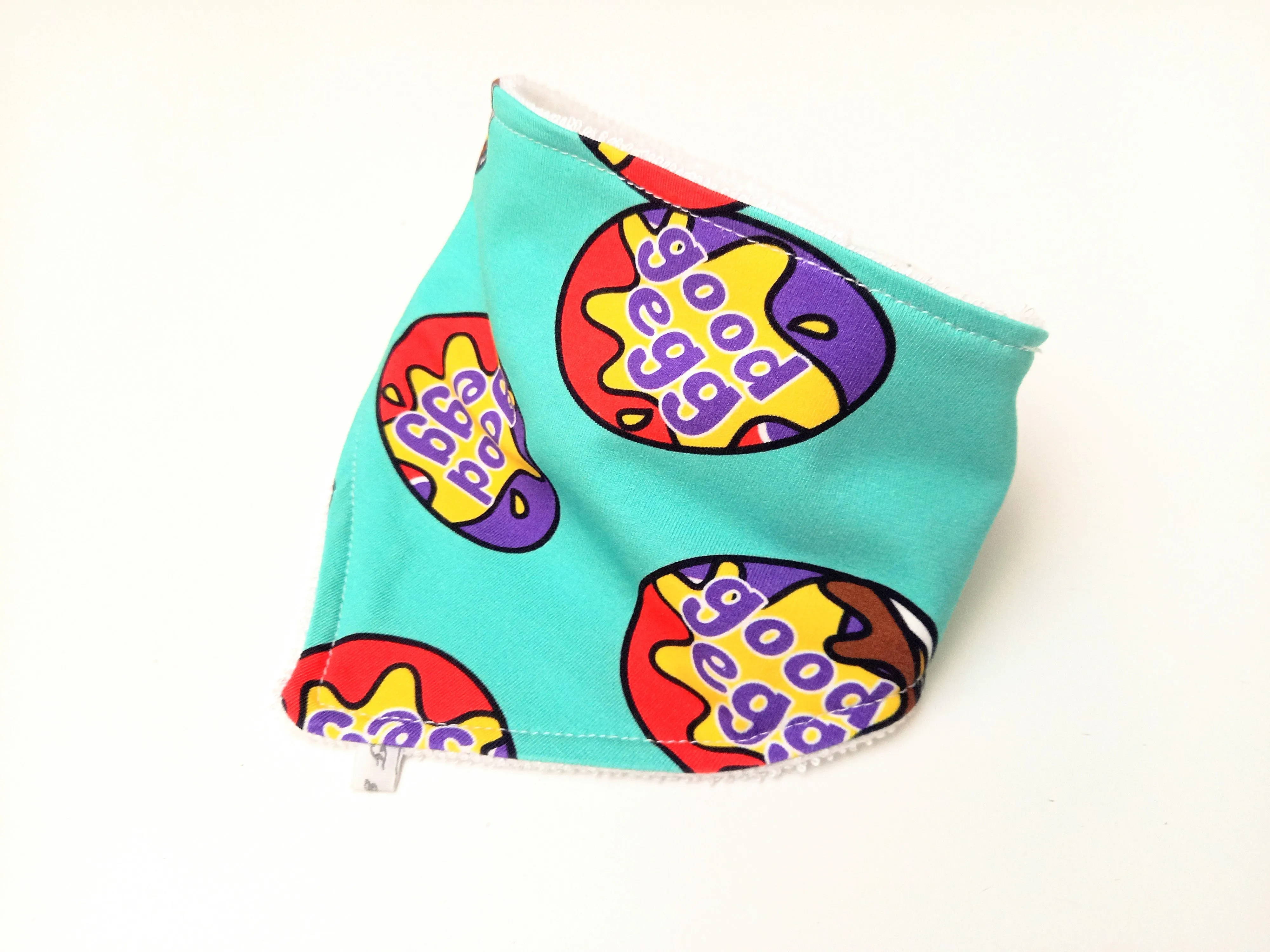 Easter Good Egg Dribble Bib - Bamboo Lined