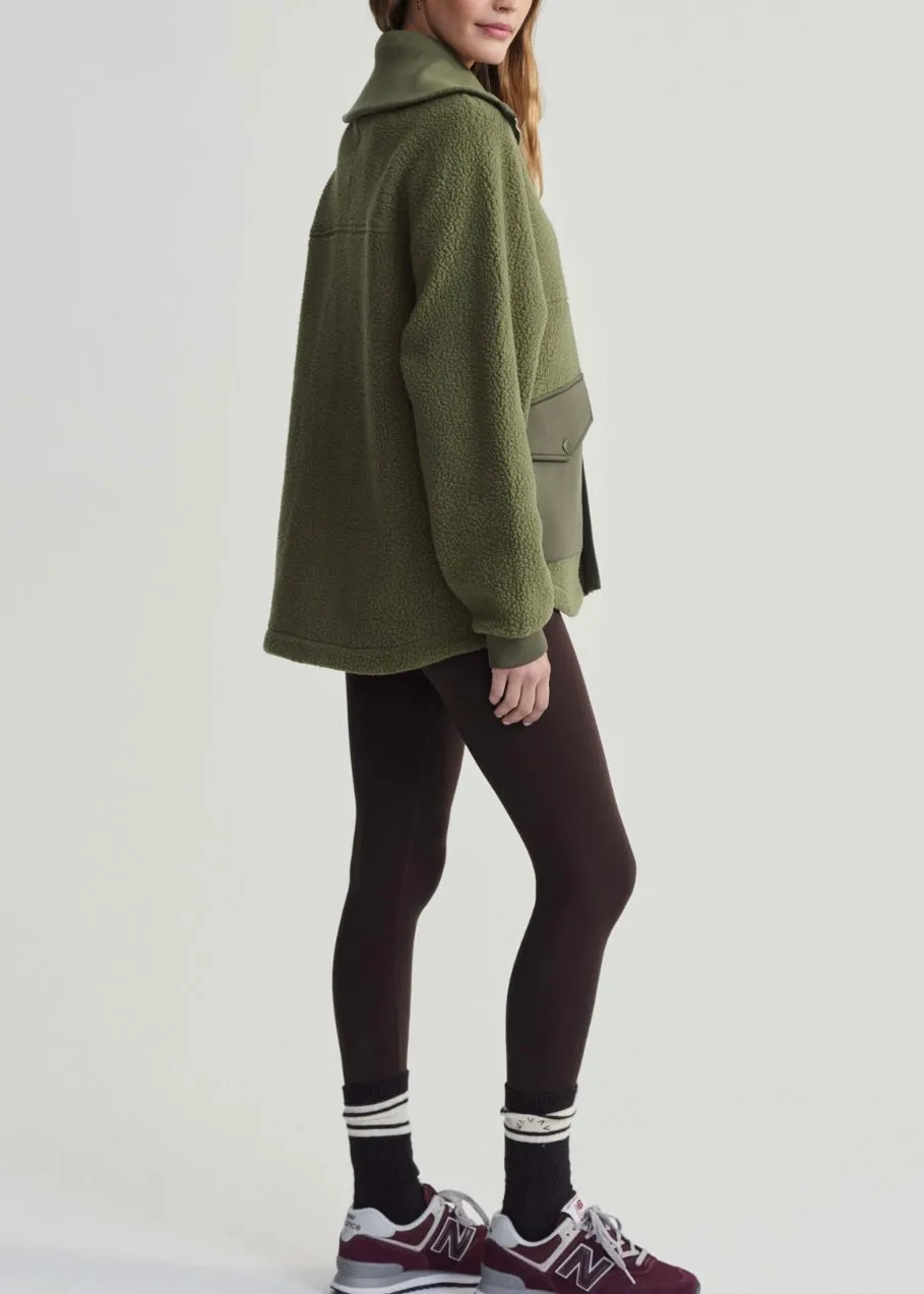 Eleanor Patch Pocket Fleece